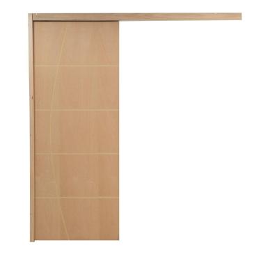 Imagem de Porta De Correr P- Verniz Frisada F01 210x70