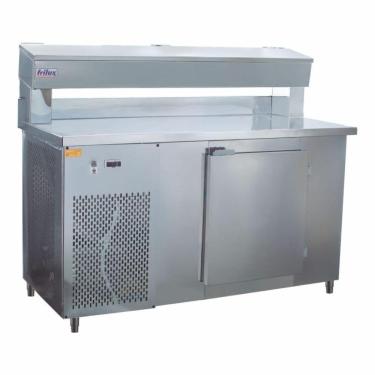 Imagem de Balcão Condimentado 1 Porta Rf037 Frilux Balcão Refrigerado 355 Litros 220v
