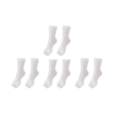 Imagem de Meias De Algodão Unissex Estilo Japonês Kimono Flip Flop Sandal Tabi G