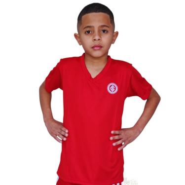 Imagem de Camisa Infantil Internacional Gola V Oficial