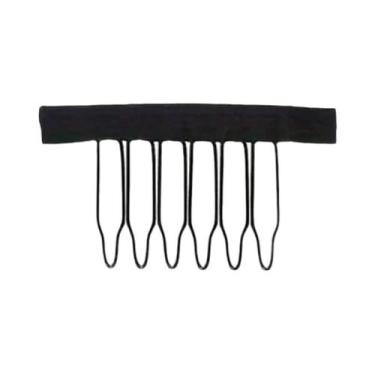 Imagem de Pentes De Peruca Com 6 Dentes, Clipes De Aço (10, 20, 50 Peças) E Ferr