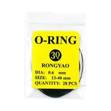 Imagem de Anel De Vedação De Borracha Para Relógio À Prova d'Água, O-Ring 0.5mm 