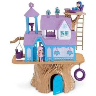 Imagem de Casa casinha castelo de boneca na arvore de neve frozen - PLAYDUO, CAS