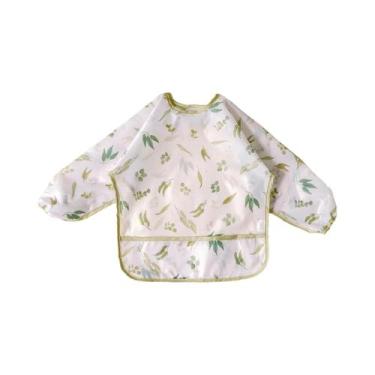 Imagem de Babadores Impermeáveis Laváveis De Manga Longa Para Bebês Elinfant, Pa