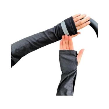 Imagem de Máscara Facial Masculina plus Size De Seda Gelada Com Proteção Solar E