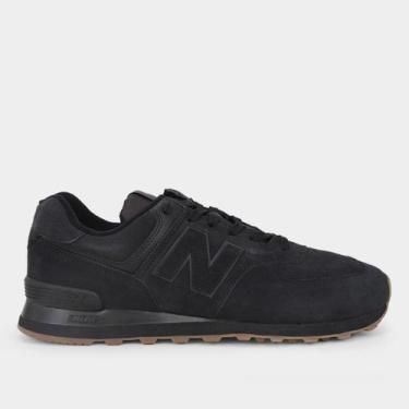 Imagem de Tênis New Balance 574 V2, Preto, Nude, 42