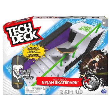 Imagem de Skate De Dedo Conjunto De Rampas Nyjah Skatepark - Tech Deck