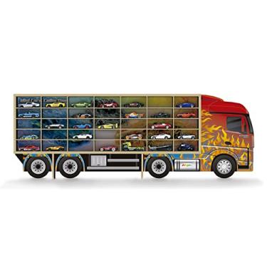 Imagem de Painel Expositor 35 Carrinhos Hot Wheels - Junges