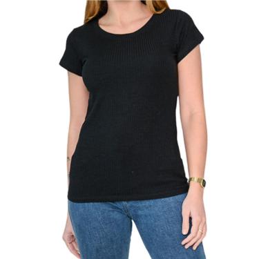 Imagem de Blusa Feminina LZT Ribana Preta - 553-Feminino