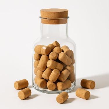 Imagem de Garrafão De Vidro 4,5 litros (standard) (cristalys) + Rolha 100cm - No