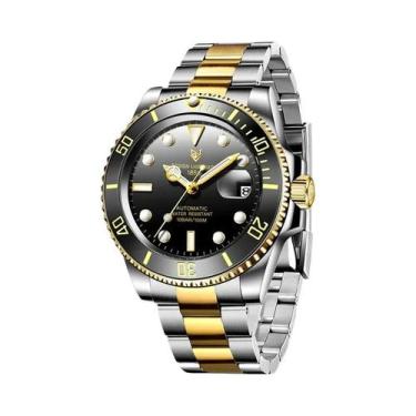 Imagem de Relógio Mecânico Vintage Masculino LIGE À Prova d'Água Luminoso Luxuos