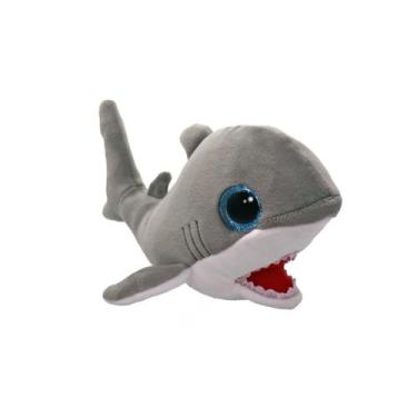 Imagem de Pelúcia Tubarão Finnegan Ty Beanie Boos Original Presente Infantil