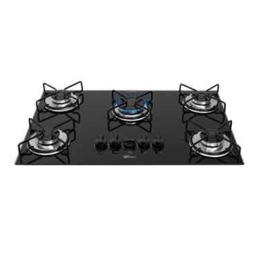 Imagem de Cooktop a Gás Fischer 5 Bocas Fit Line Trempe Aramado, Bivolt