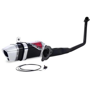 Imagem de Escape / Ponteira Coyote TRS 2 Way + Mais Junior 200mm em Alumínio - D