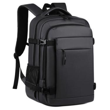 Imagem de Mochila Viagem Expansível Executiva Notebook Antifurto 40 L - IDEALE