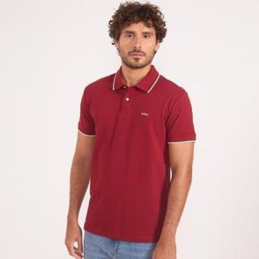 Imagem de Camisa Polo Colcci Piquet 2 Listras Masculino-Masculino