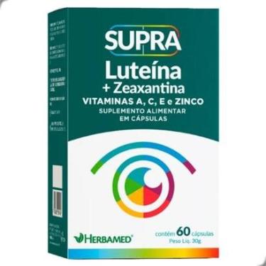 Imagem de Supra Luteína Zeaxantina e Vitaminas 60 Capsulas Herbamed-Unissex