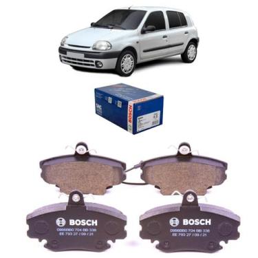 Imagem de Pastilha freio dianteira renault clio 2000 original bosch