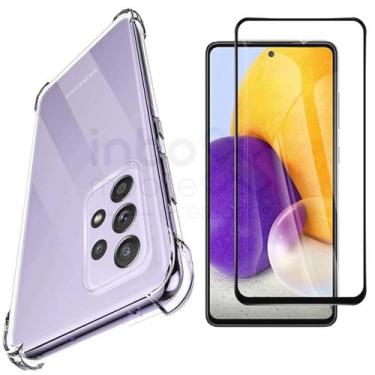 Imagem de Capa Case Anti Impacto Samsung Galaxy A72 + Pelicula 3D 6.5 - inboxmob