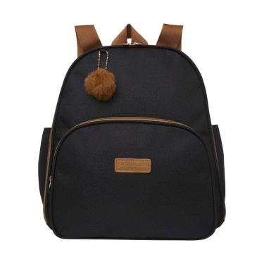 Imagem de Mochila de Maternidade Pirulitando Baby Família Preto