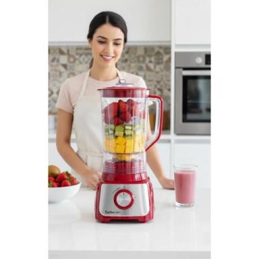 Imagem de Liquidificador Vermelho 1100W 12 Vel. Copo 3L Tritura Gelo - Congratul