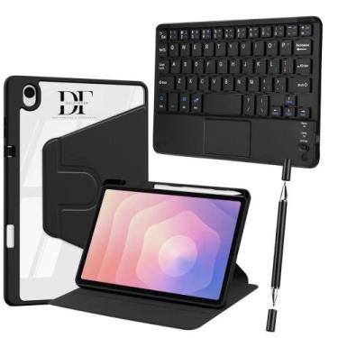 Imagem de Kit Capa Smart Para Tablet Samsung A11 8.7 + Teclado Touch + Caneta Du