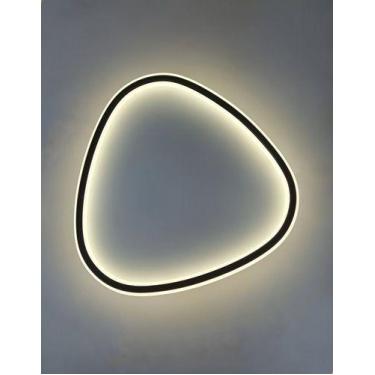 Imagem de Plafon Sobrepor Halo Delta 30w Led Multicor Bivolt - Embuled, Preto, 1