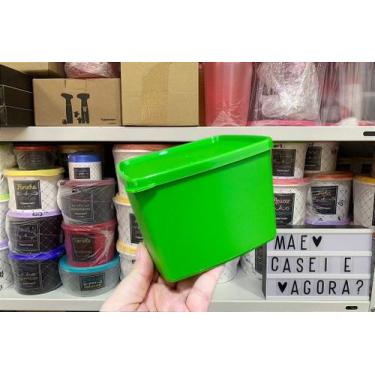 Imagem de Tupperware Jeitoso 800 ml - Recipiente Verde para Freezer
