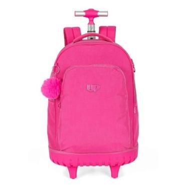 Imagem de Mochilete com carrinho rosa un up4u - Up4You