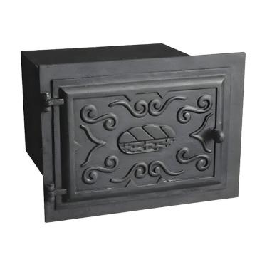 Imagem de Forno para Fogao a Lenha Ferro Fundido com Tampa 50x47x33cm Assados Diversos Cozinha Rustica Rig Fundidos