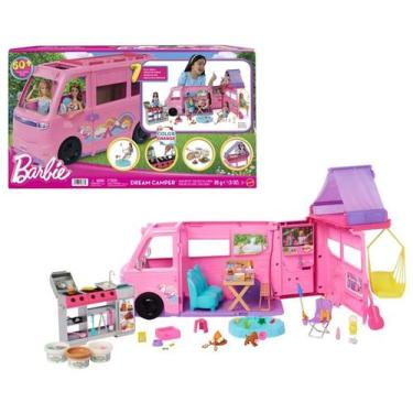 Imagem de Veículo Barbie Novo Trailer Dos Sonhos Color Change Barbie Dough - 60 