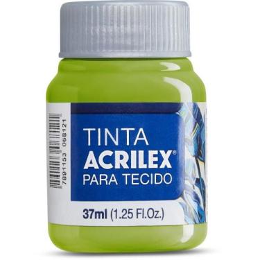 Imagem de Tinta para Tecido Fosca 37ML Verde Maca Duzia - Acrilex