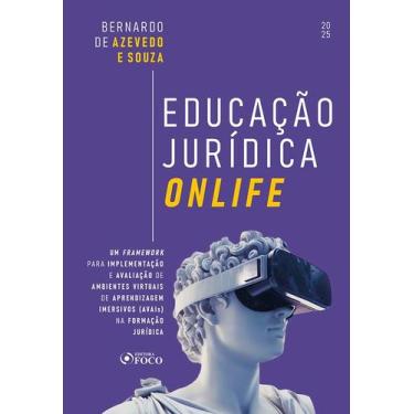 Imagem de Livro - Educação Jurídica Onlife - 1ª Ed - 2025
