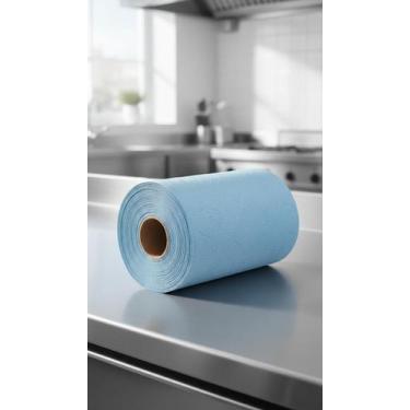 Imagem de Rolo Pano Multiuso 240m 600 Unidades 20x40cm Azul - Congratulations St
