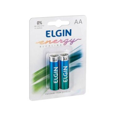 Imagem de Pilha Alcalina AA Elgin 1,5V 2 Unidades