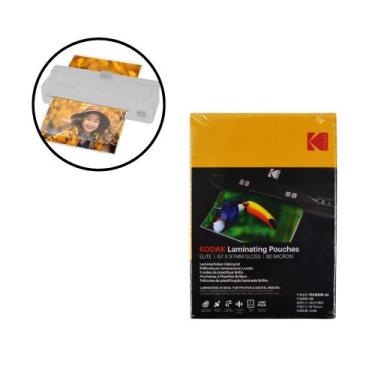 Imagem de Plásticos para Laminação Kodak 67x97mm Brilhante 80 mícrons