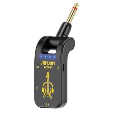Imagem de MIni amplificador para fone de ouvido - Guitarra e Baixo Cor:WS-6 - Ge