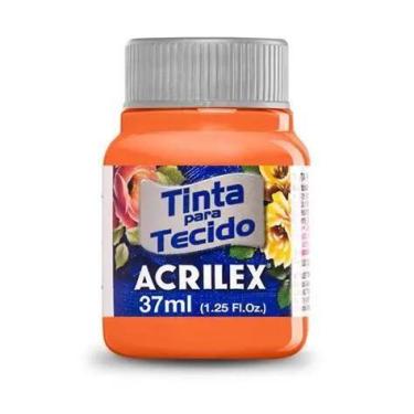 Imagem de Tinta Tecido Fosca 517 37ml Laranja Acrilex