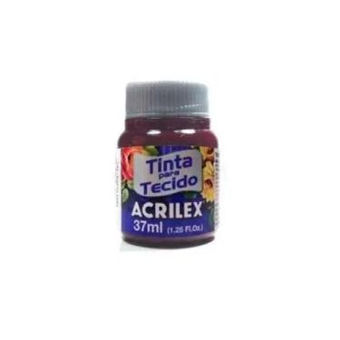 Imagem de Tinta Tecido Fosca 565 37ml Vinho Acrilex