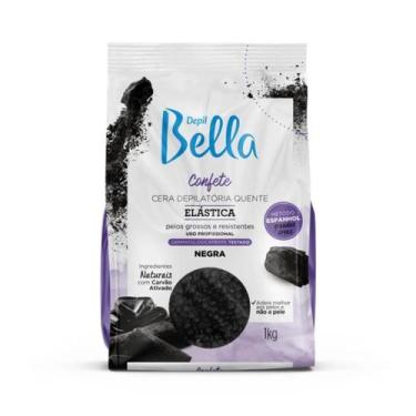 Imagem de Cera Depilatória Quente Confete Negra Depil Bella 1kg