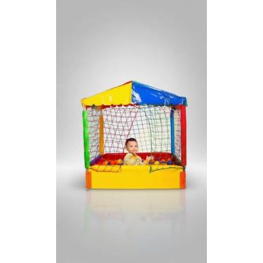 Imagem de Piscina de Bolinhas Infantil 1m Casinha Colorida - Congratulations Sto