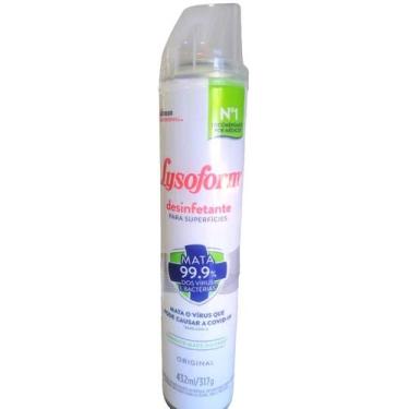 Imagem de Lysoform desinfetante original spray 432 ml  - 1 frasco