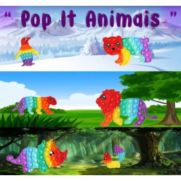 Imagem de Kit Anti-Stress 10 Fidget Toys Anti-Stress + - Polvo Pelúcia Feliz Bravo Reversível 2 Cores