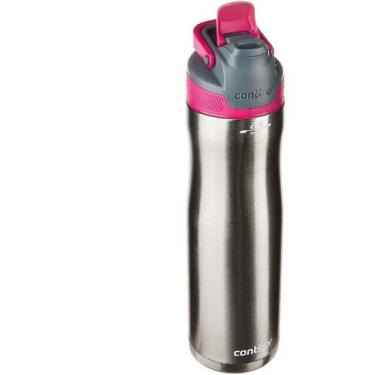 Imagem de Garrafa Termica Squeeze Autoseal Chill Rosa 709 Ml Contigo