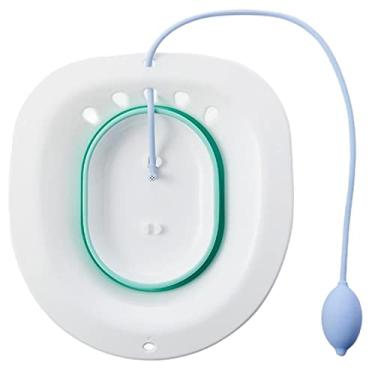 Imagem de shamjina Banheira de Sanitário para Hemorroidas Pós- com de de Universal para Sanitár, Verde + Corante