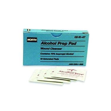 Imagem de North by Honeywell 068-021047 Alcohol Premoistened Wipe Pad (Pack of 100)