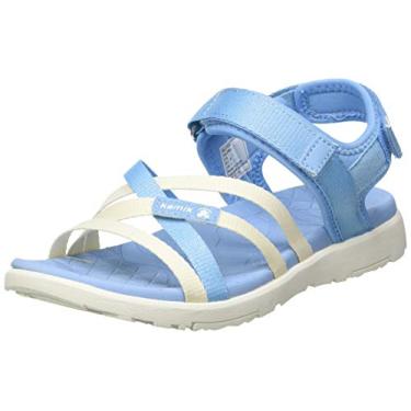 Imagem de Kamik Sandália feminina com tira no tornozelo, Azul, 36