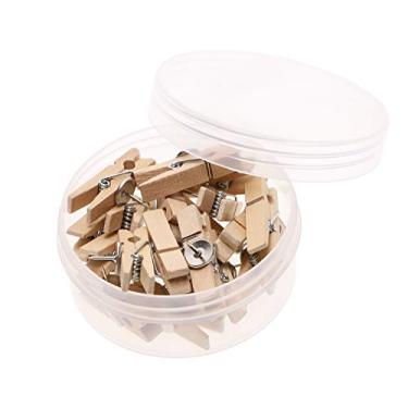 Imagem de Pinos de madeira Tupalizy Push Pins Clothespins Pushpin Tack Thumbtacks para quadro de rolha de quadro de quadro documentos notas papéis arquivos fotos e projetos de artesanato de arte, 20 peças