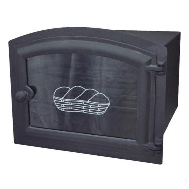 Imagem de Forno Para Fogão A Lenha N9 Chapa 90 Frente De Vidro Dragão