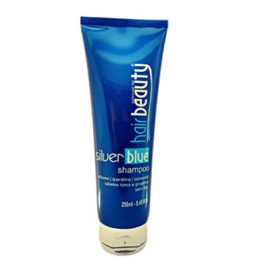 Imagem de Shampoo Matizador Silver Blue Hair Beauty Profissional 240ml